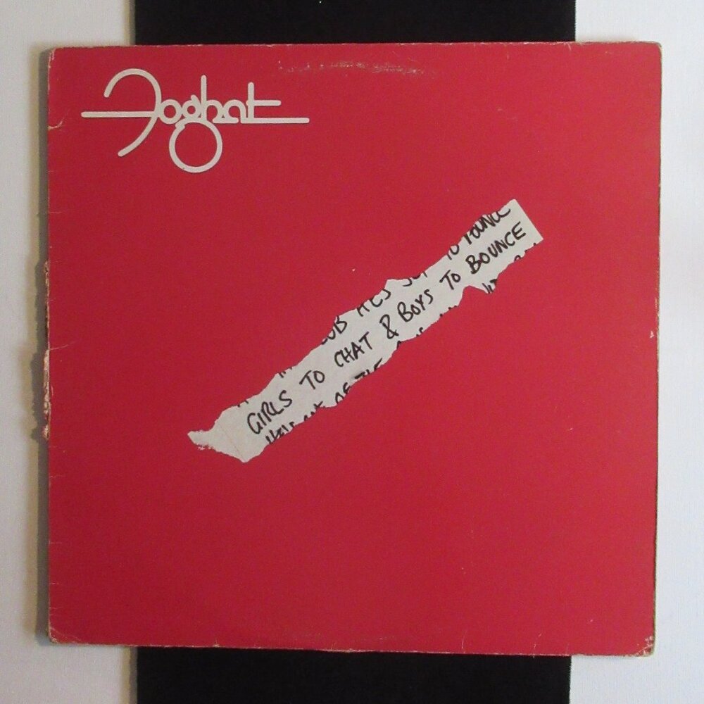 Foghat, Girls to Chat & Boys to Bounce, Vintage, Vinyl, Album, Music, 80s
